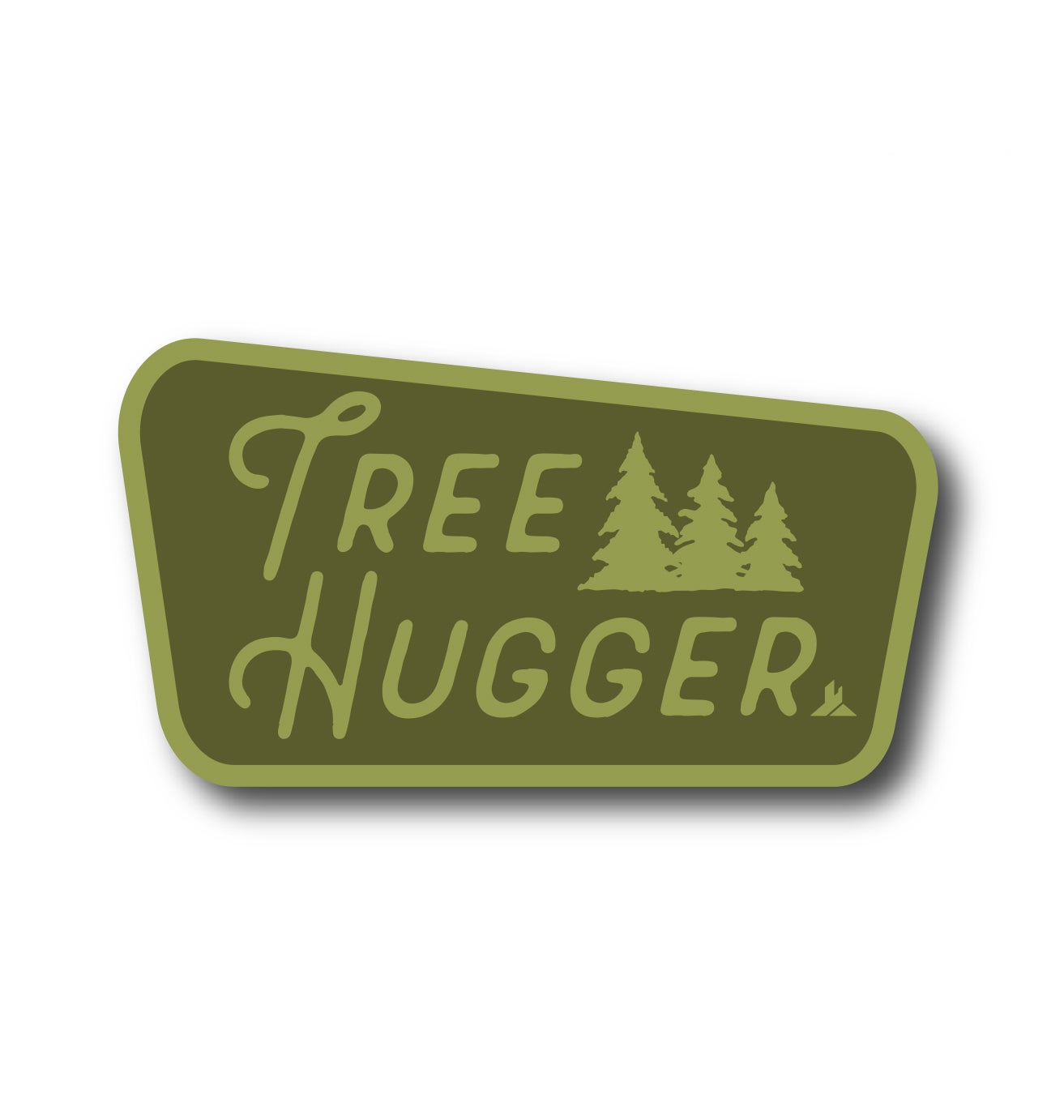 Tree Hugger Sticker Simply Moab